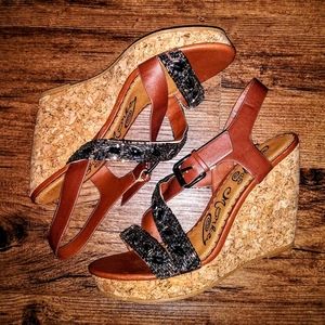 Never Worn Naughty Monkey 'Crusher' Sandals